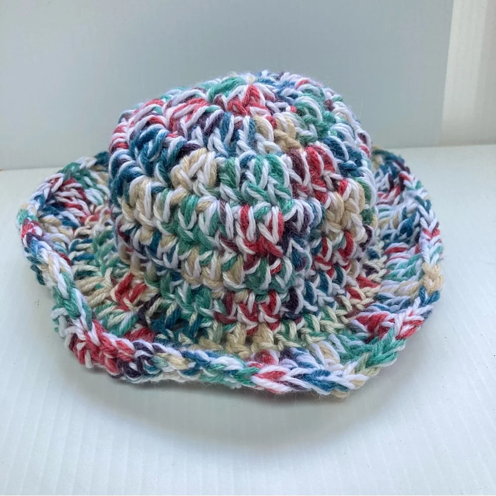 Warm Hat Handmade Crocheted Toddler Girl